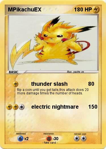 Pokemon MPikachuEX