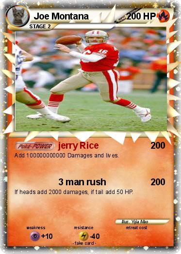 Pokemon Joe Montana