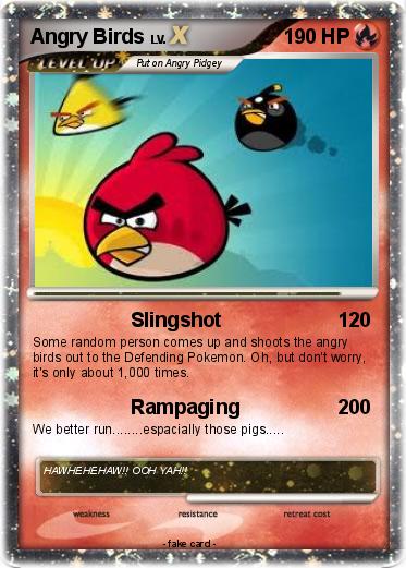 Pokemon Angry Birds