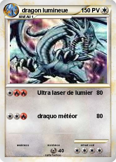 Pokemon dragon lumineue
