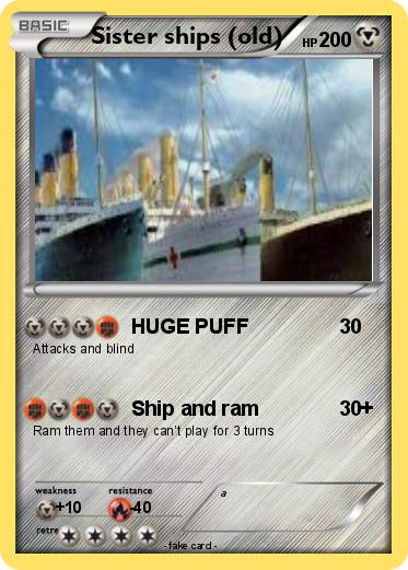 Pokemon Sister ships (old)