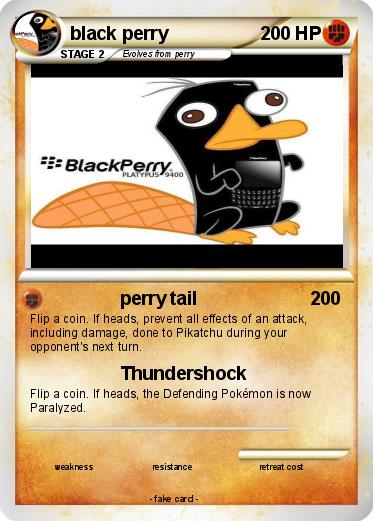 Pokemon black perry