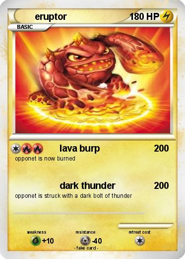 Pokemon eruptor