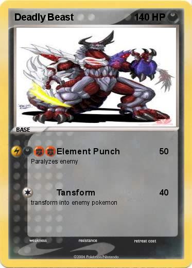 Pokemon Deadly Beast