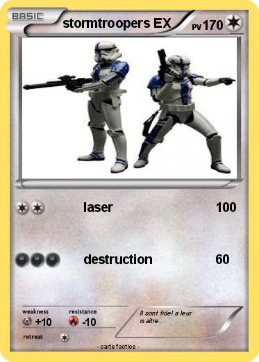 Pokemon stormtroopers EX