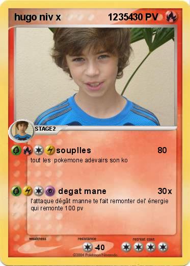 Pokemon hugo niv x                  12354   