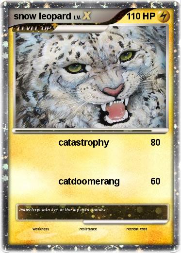 Pokemon snow leopard