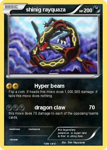 Pokemon shinig rayquaza