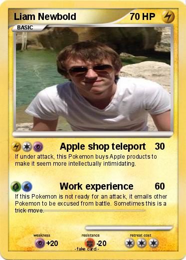 Pokemon Liam Newbold
