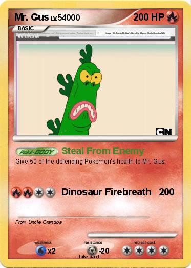 Pokemon Mr. Gus