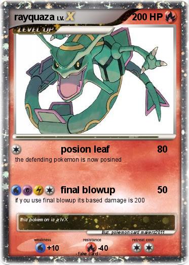 Pokemon rayquaza