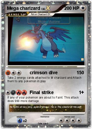 Pokemon Mega charizard