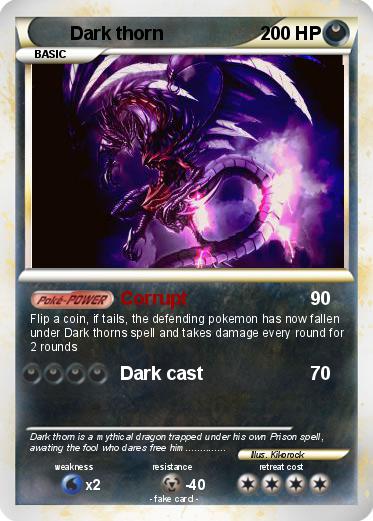 Pokemon Dark thorn