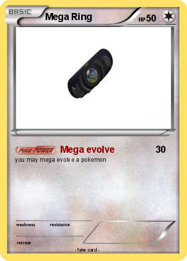 Pokemon Mega Ring