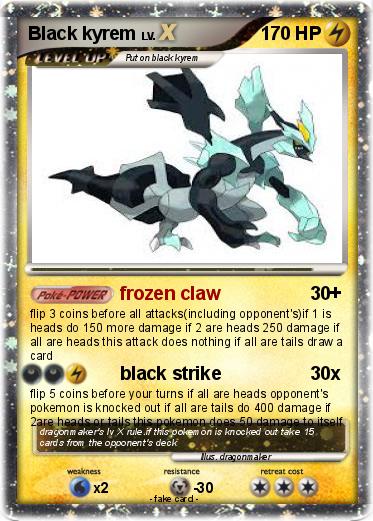 Pokemon Black kyrem