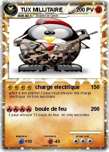 Pokemon TUX MILLITAIRE