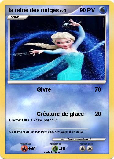 Pokemon la reine des neiges