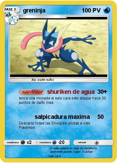 Pokemon greninja