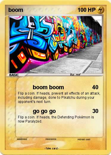 Pokemon boom