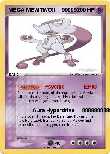 Pokemon MEGA MEWTWO!!    99999