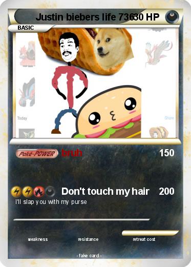 Pokemon Justin biebers life 736