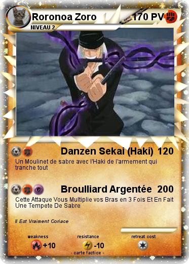 Pokemon Roronoa Zoro