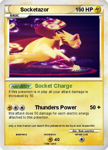 Pokemon Socketazor