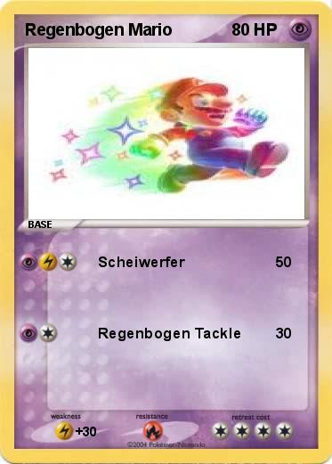 Pokemon Regenbogen Mario