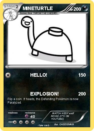 Pokemon MINETURTLE
