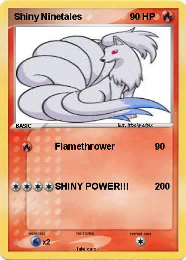 Pokemon Shiny Ninetales