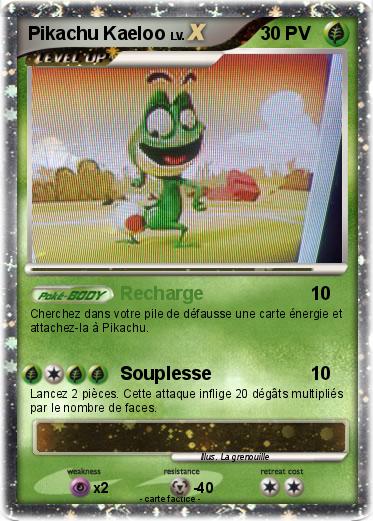 Pokemon Pikachu Kaeloo