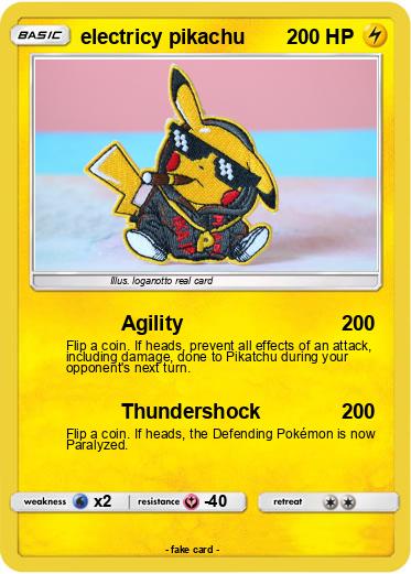 Pokemon electricy pikachu
