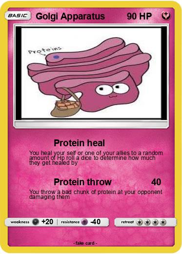 Pokemon Golgi Apparatus