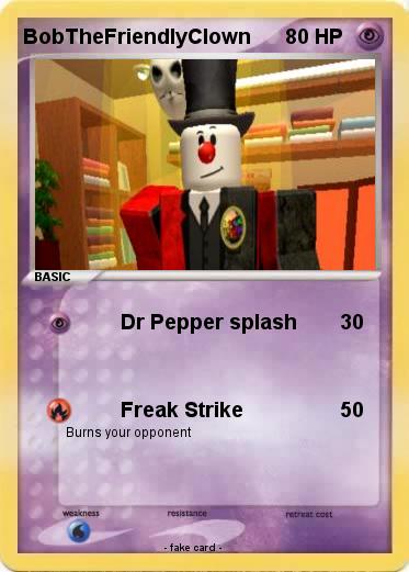 Pokemon BobTheFriendlyClown