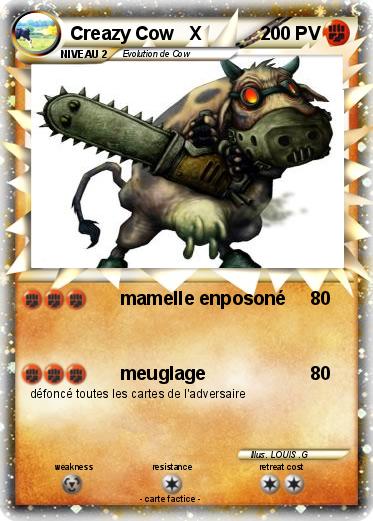 Pokemon Creazy Cow   X