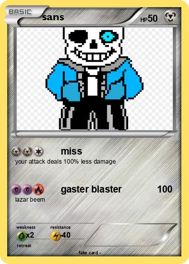 Pokemon sans