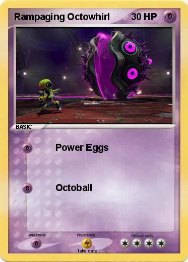 Pokemon Rampaging Octowhirl