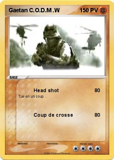 Pokemon Gaetan C.O.D.M .W