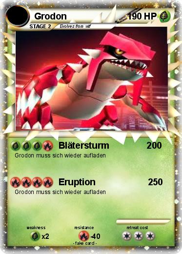 Pokemon Grodon