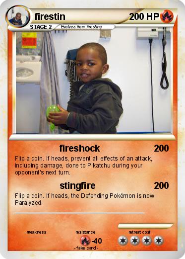 Pokemon firestin