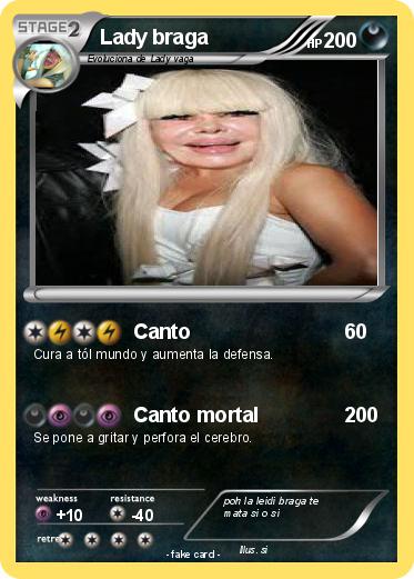 Pokemon Lady braga