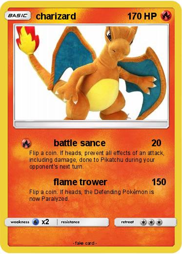 Pokemon charizard