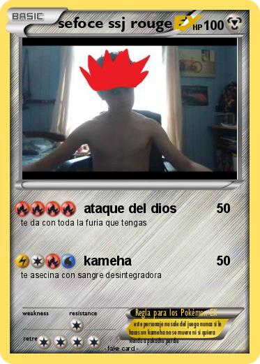 Pokemon sefoce ssj rouge
