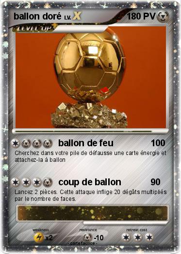 Pokemon ballon doré