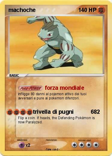 Pokemon machoche