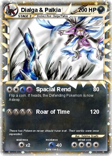 Pokemon Dialga & Palkia