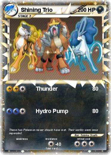 Pokemon Shining Trio