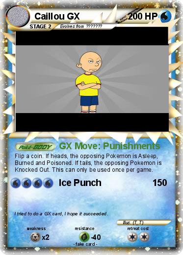 Pokemon Caillou GX