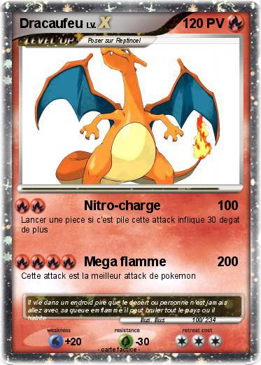 Pokemon Dracaufeu