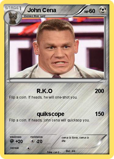 Pokemon John Cena